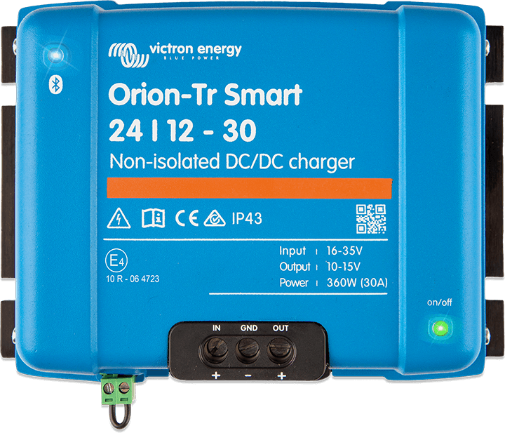 Orion-Tr Έξυπνος φορτιστής DC/DC μη απομονωμένος