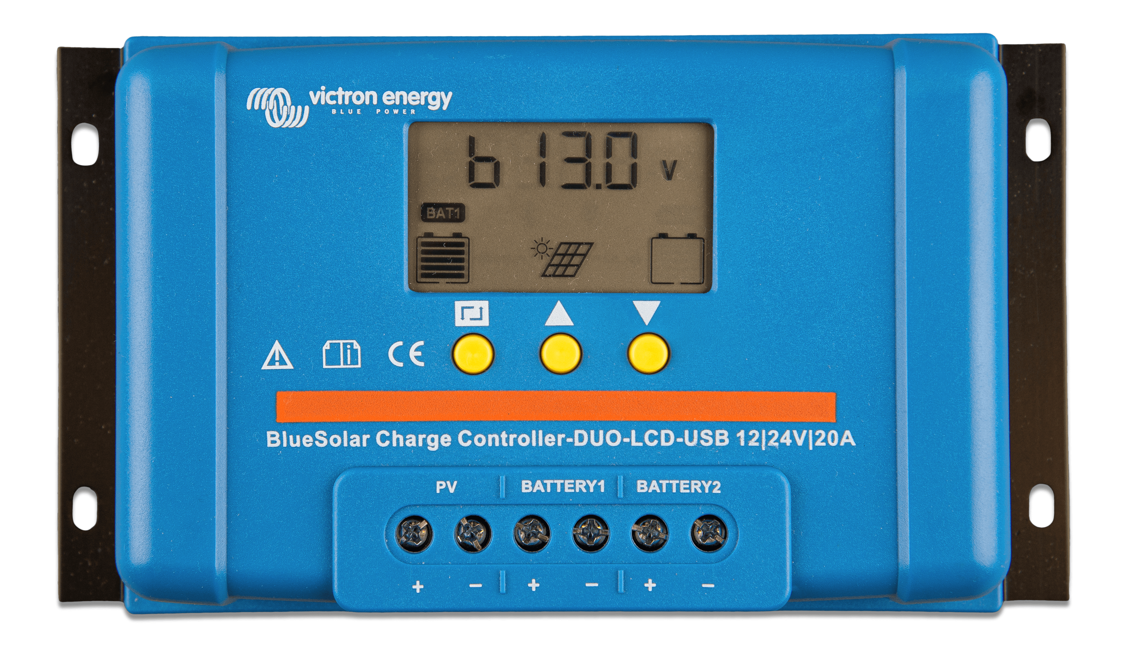 BlueSolar Charge Controller DUO LCD USB 12/24V-20A (top) thumbnail
