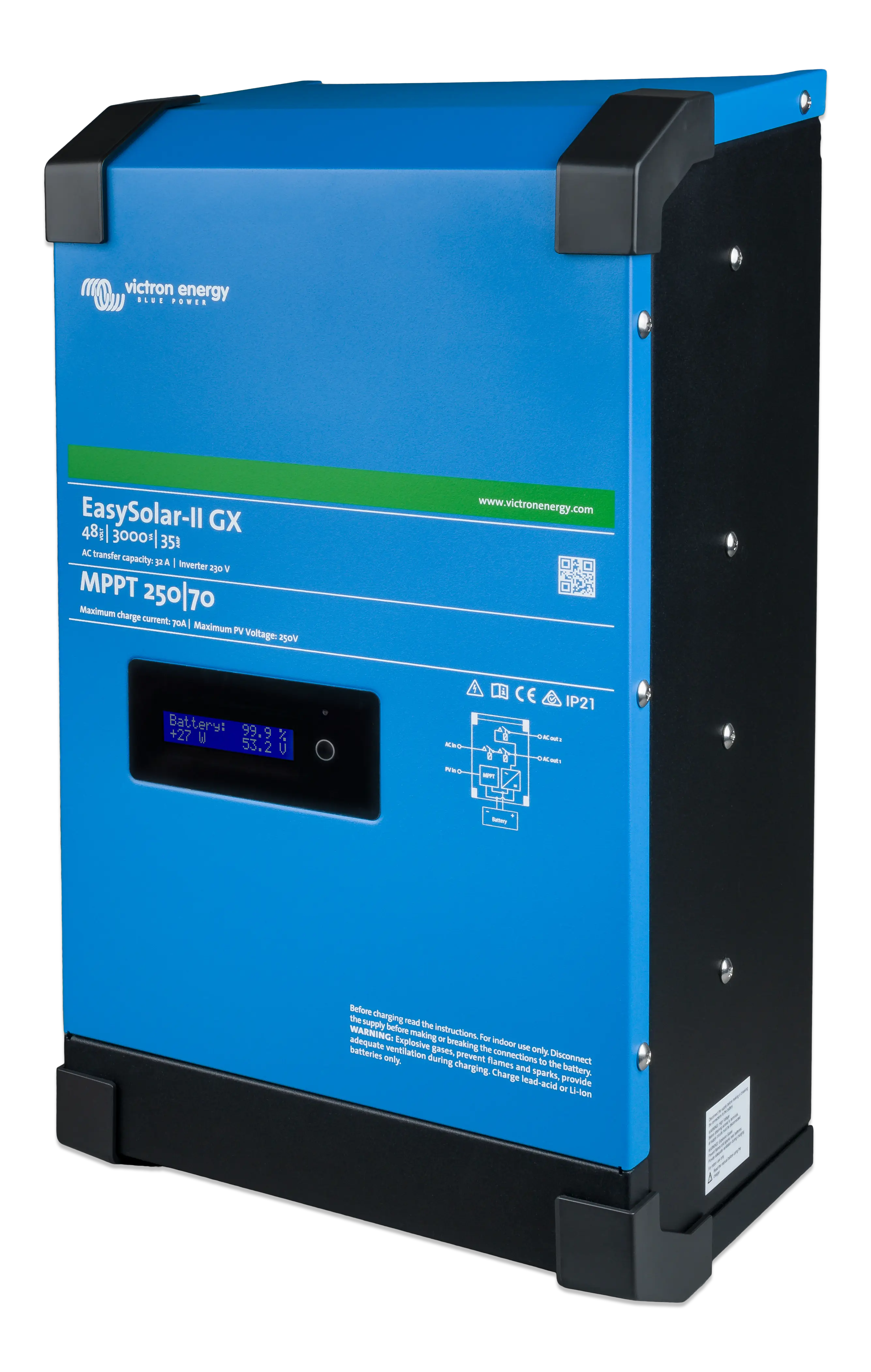 EasySolar-II GX 48V 3000VA GX (right) thumbnail