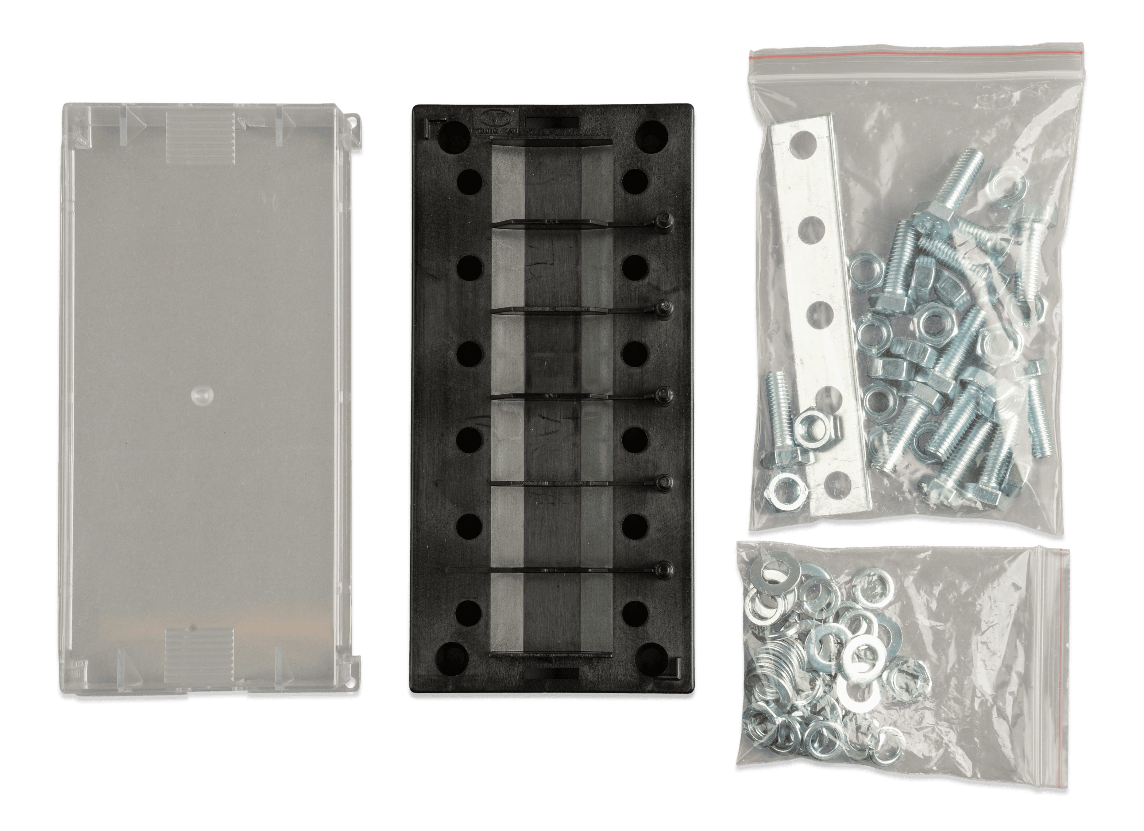 Fuse holder 6-way for MEGA-fuse (package)  thumbnail