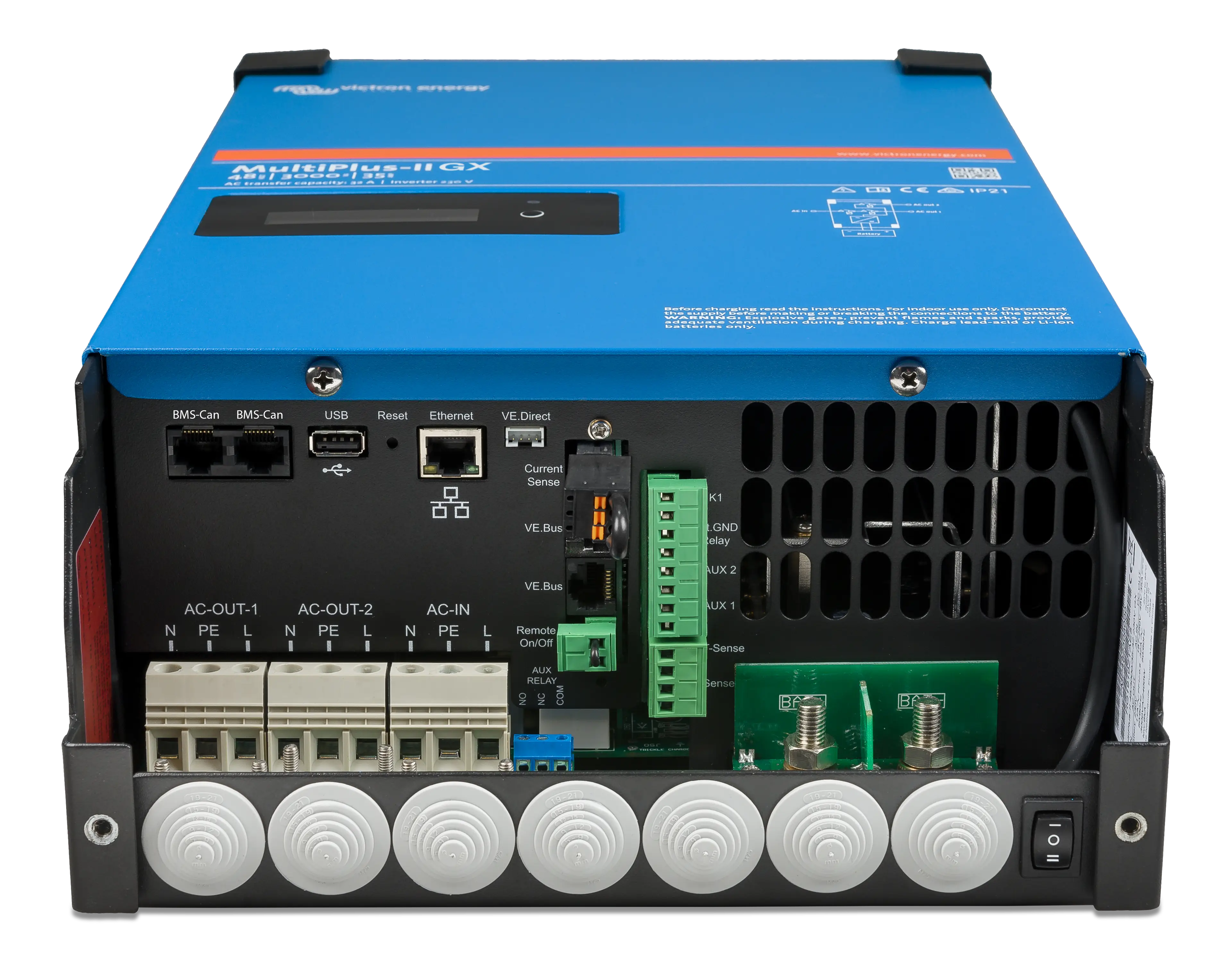 MultiPlus-II 48V 3kVA 35-32 230V GX (connector) thumbnail