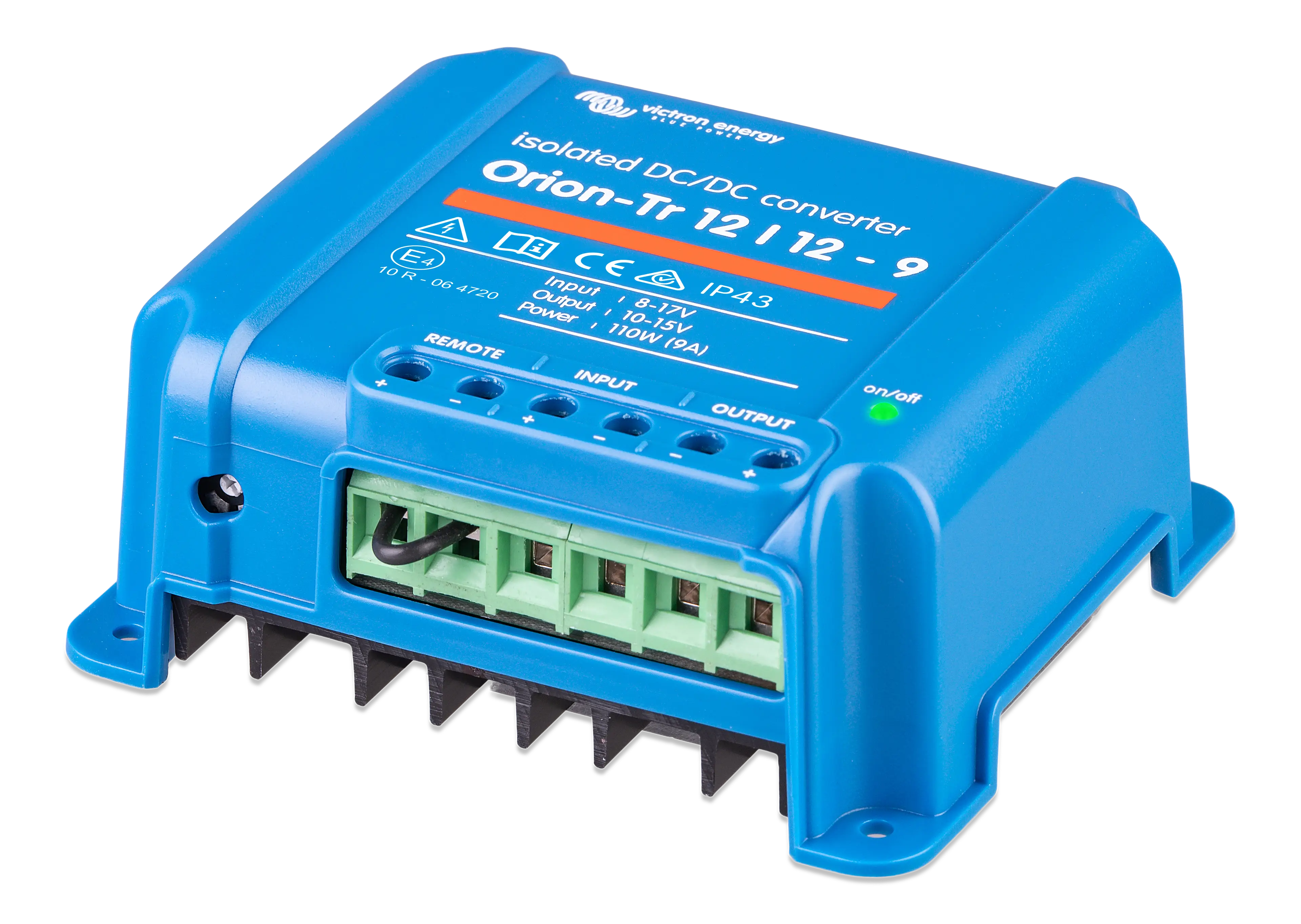 Orion-Tr 12/12-9A (110W) Isolated DC-DC converter (left) thumbnail