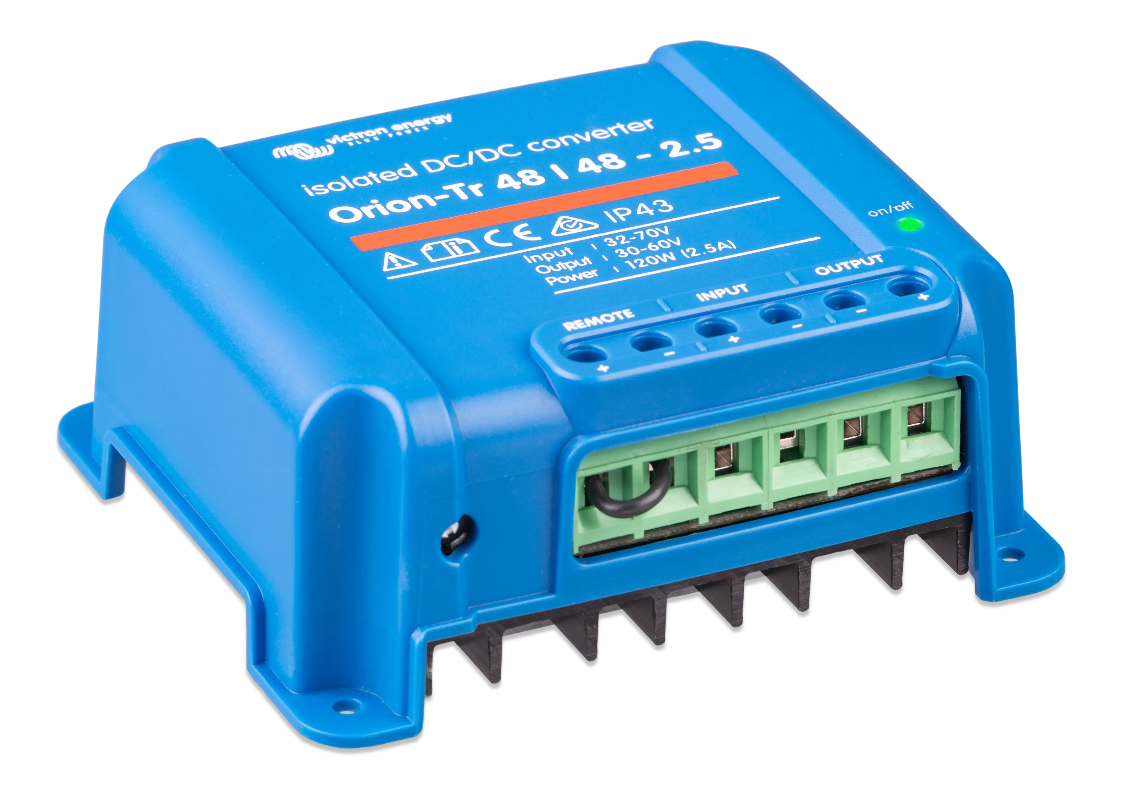 Orion-Tr 48/48-2,5A (120W) Isolated DC-DC converter (right) thumbnail