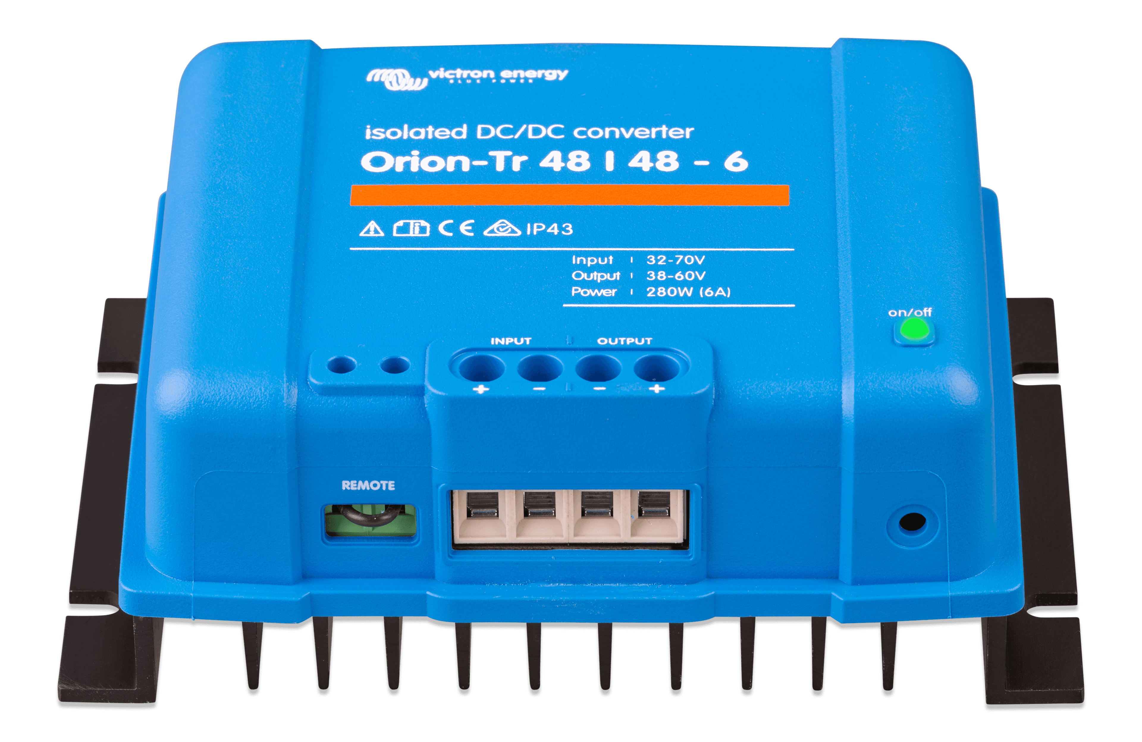 Orion-Tr 48/48-6A (280W) Isolated DC-DC converter (front2) thumbnail