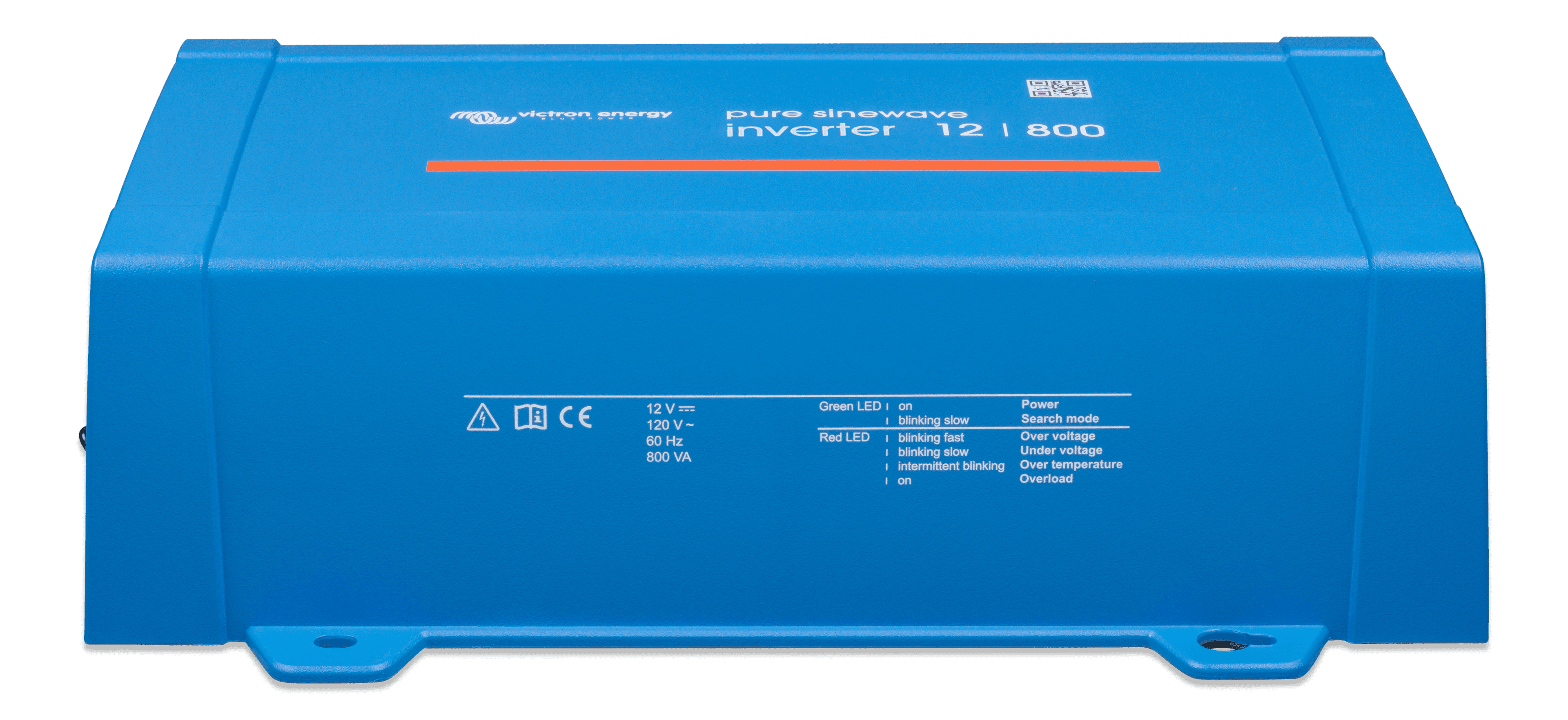 Inverter 12V 800VA 120V VE.Direct NEMA 5-15R (front) thumbnail