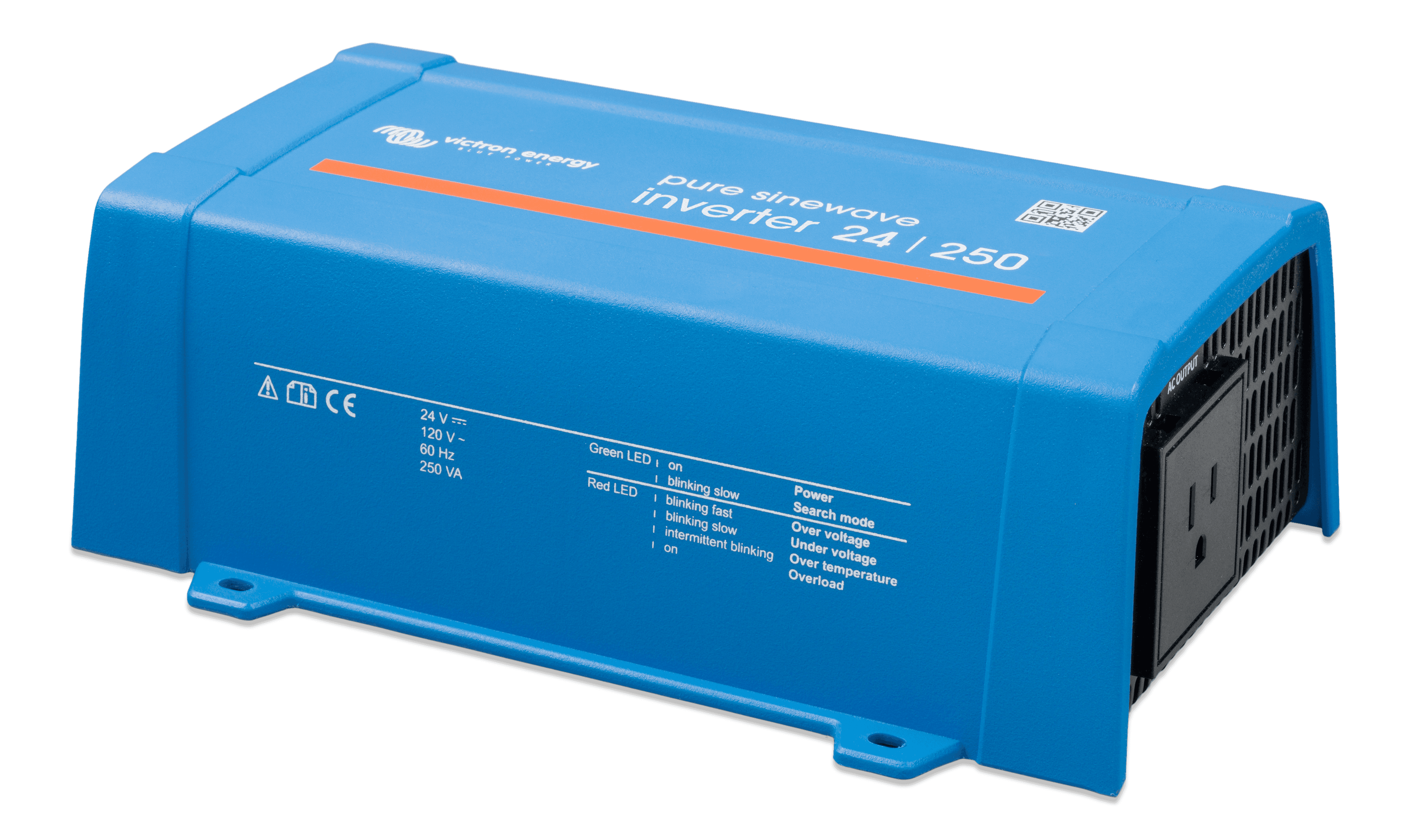 Inverter 24V 250VA 120V VE.Direct NEMA 5-15R (left) thumbnail